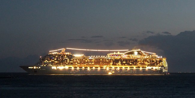 crucero noche