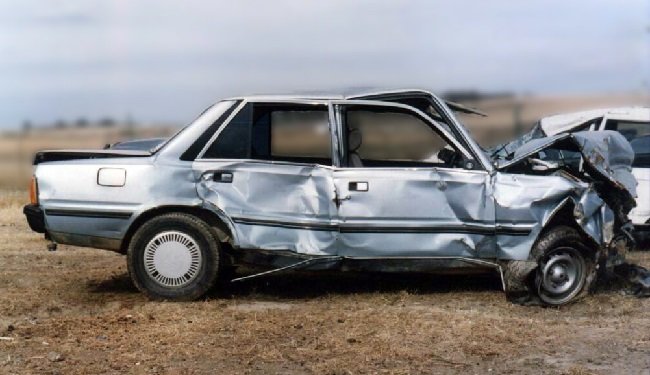 coche accidentado