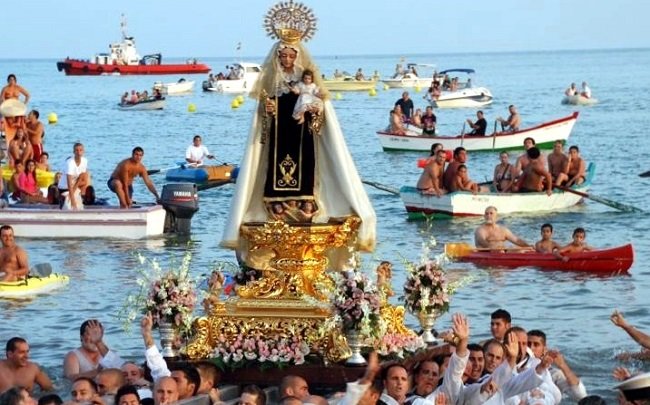 virgen del carmen rincón de la victoria