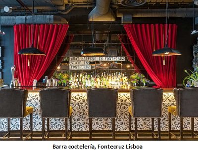 barra coctelería Fontecruz Lisboa 400
