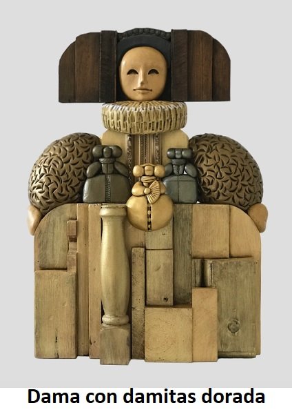 DAMA con damitas dorada425