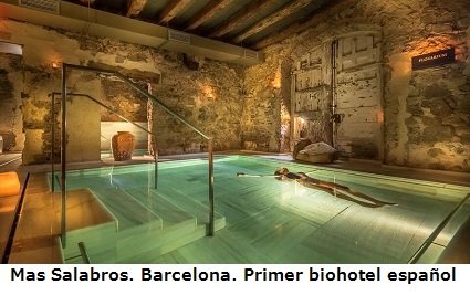Primer biohotel de España, Mas Salagros (Barcelona)
