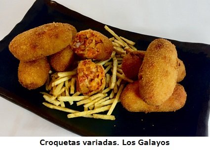 Croquetas variadas, Los Galayos